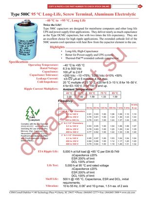 500C203T050BC2B datasheet  